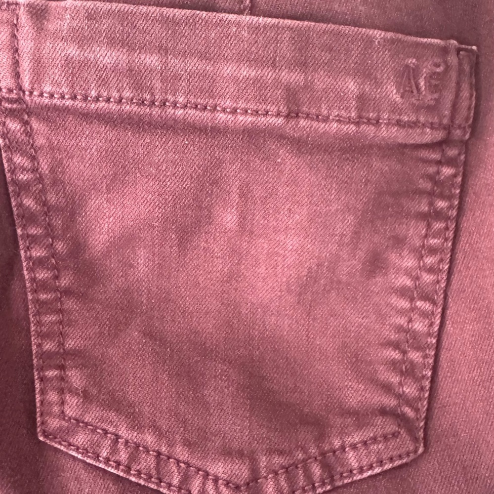 American Eagle Outfitters Red Cargo Jogger Pants Slim Fit Size 0 Petite - Picture 11 of 14